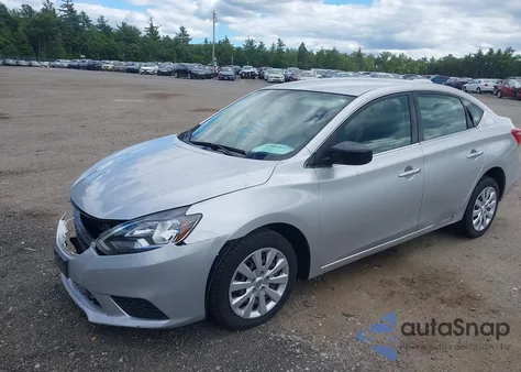 2019 Nissan Sentra S из США, поврежденный, VIN 3N1AB7APXKY373884